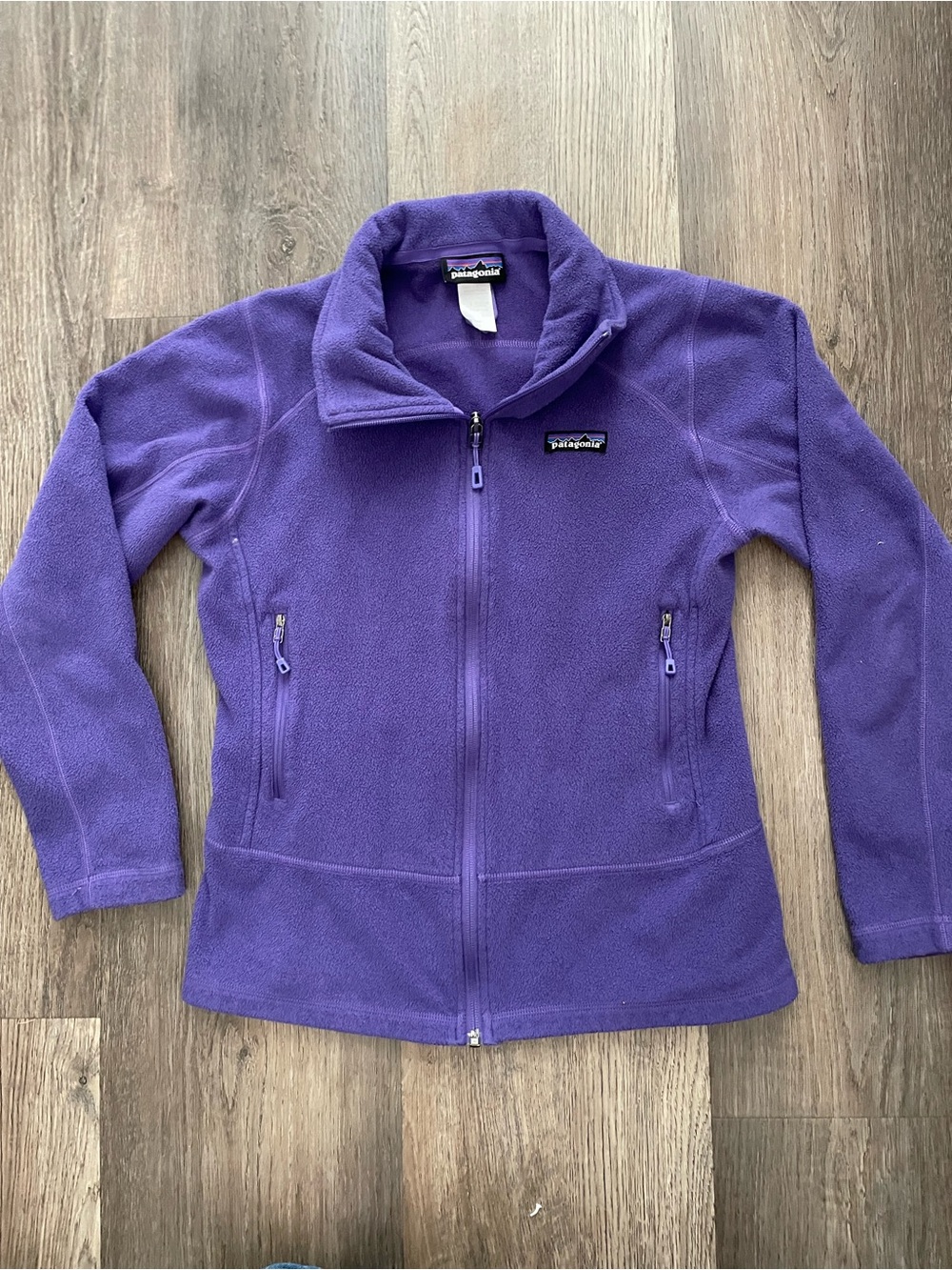 Patagonia Purple Full-Zip Teddy Fleece Jacket size S